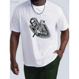 Чоловіча біла футболка.63-092 - Інтернет-магазин спільних покупок ToGether