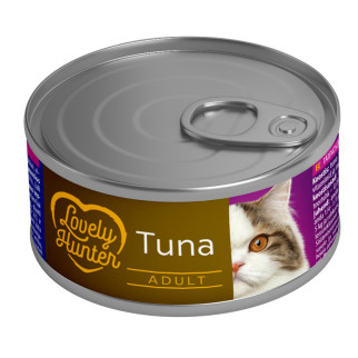 Корм Lovely Hunter Adult cats with Tuna вологий з тунцем для дорослих котів 85 гр - Інтернет-магазин спільних покупок ToGether