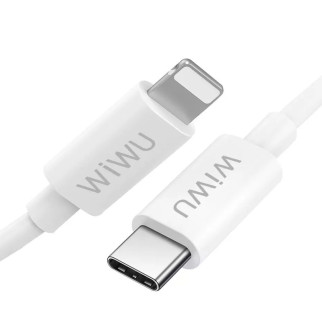 Дата кабель WIWU Youpin G90 Type-C to Lightning (1m) Білий - Інтернет-магазин спільних покупок ToGether