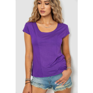 Футболка жіноча, колір фіолетовий, 186R623 - Інтернет-магазин спільних покупок ToGether