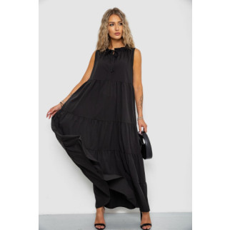 Сукня-сарафан софт, колір чорний, 102R5252 - Інтернет-магазин спільних покупок ToGether