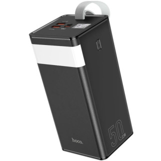 PowerBank HOCO Powermaster fully compatible 50000mAh J86A |2USB/1Type-C, PD/QC, 5A/22.5W| Чорний - Інтернет-магазин спільних покупок ToGether