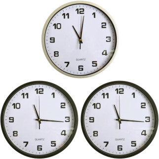 Настінний годинник х2-41"круг гігант" d30см - Інтернет-магазин спільних покупок ToGether