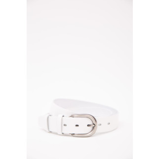 Ремінь женский, колір білий, 196RL35Y0W20 - Інтернет-магазин спільних покупок ToGether