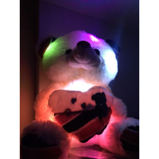 М'яка іграшка ведмедик Тедді, що світиться - Інтернет-магазин спільних покупок ToGether