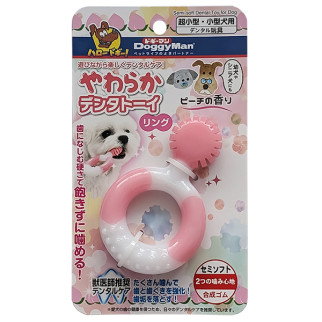 Іграшка для цуценят DoggyMan Ring Semi-soft Dental, 6 см - Інтернет-магазин спільних покупок ToGether
