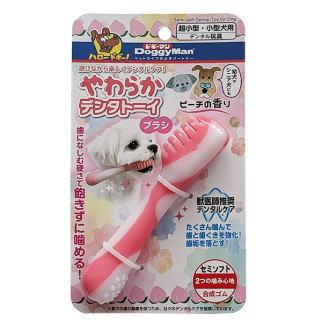 Іграшка для собак DoggyMan Toothbrush Semi-soft Dental, 12 см - Інтернет-магазин спільних покупок ToGether