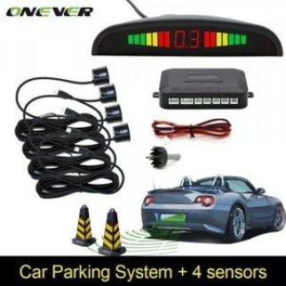 Паркувальна система на 4 датчики паркування парктронік Assistant Parking Sensor Black - Інтернет-магазин спільних покупок ToGether