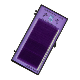 Вії для нарощування SK Premium MinK Lashes фіолетові - Інтернет-магазин спільних покупок ToGether