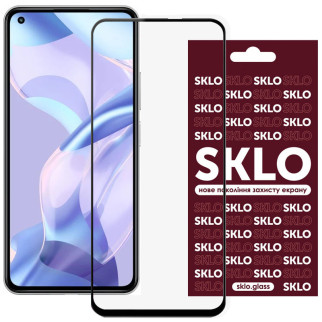 Захисне скло SKLO 3D для Xiaomi Mi 11 Lite Чорний - Інтернет-магазин спільних покупок ToGether