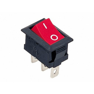 Перемикач KCD1-102 R/B 1 клавіша червоний TNSy5500674 - Інтернет-магазин спільних покупок ToGether