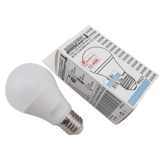 Лампа світлодіодна LED Bulb A60-9W-E27-(AC/DC 12-48V) 6500K 810L ICCD TNSy5000554 - Інтернет-магазин спільних покупок ToGether