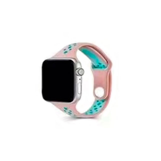 Ремінець для годинника Apple Watch Small Waist two colors 42/44/45/49mm Pink-Green - Інтернет-магазин спільних покупок ToGether