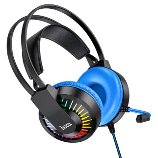 Навушники HOCO W105 Joyful gaming headphones Blue - Інтернет-магазин спільних покупок ToGether