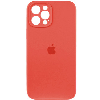 Чохол для смартфона Silicone Full Case AA Camera Protect for Apple iPhone 12 Pro 18,Peach - Інтернет-магазин спільних покупок ToGether
