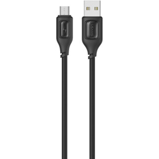 Кабель Usams US-SJ620 Micro Charging &amp; Data Cable -- Moe Series 1m Black - Інтернет-магазин спільних покупок ToGether