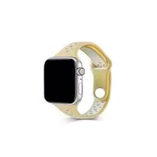 Ремінець для годинника Apple Watch Small Waist two colors 42/44/45/49mm Yellow-White - Інтернет-магазин спільних покупок ToGether