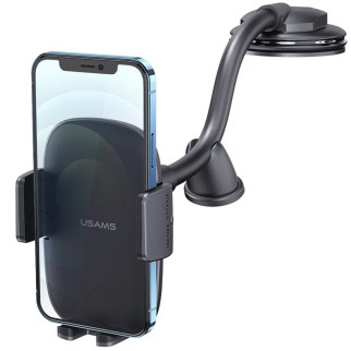 Тримач для мобільного Usams US-ZJ065 Car Center Console Retractable Phone Holder(Adjustable Gooseneck) - Інтернет-магазин спільних покупок ToGether