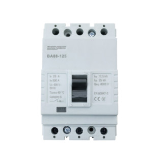 Автоматичний вимикач ВА88-125 3Р 25А 25кА TNSy5505220 - Інтернет-магазин спільних покупок ToGether
