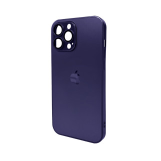 Чохол для смартфона AG Glass Matt Frame Color Logo for Apple iPhone 13 Pro Max Deep Purple - Інтернет-магазин спільних покупок ToGether