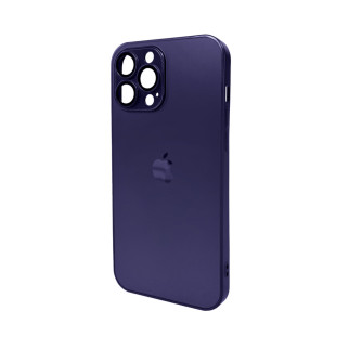 Чохол для смартфона AG Glass Matt Frame Color Logo for Apple iPhone 12 Pro Max Deep Purple - Інтернет-магазин спільних покупок ToGether