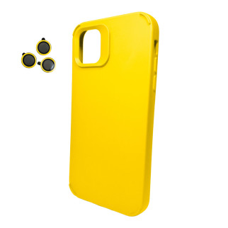 Чохол для смартфона Cosmic Silky Cam Protect for Apple iPhone 12/12 Pro Yellow - Інтернет-магазин спільних покупок ToGether
