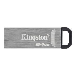 Flash Kingston USB 3.2 DT Kyson 64GB Silver/Black - Інтернет-магазин спільних покупок ToGether