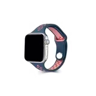 Ремінець для годинника Apple Watch Small Waist two colors 42/44/45/49mm Blue-Pink - Інтернет-магазин спільних покупок ToGether