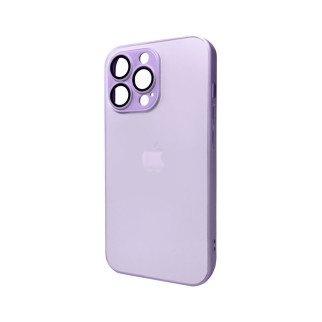 Чохол для смартфона AG Glass Matt Frame Color Logo for Apple iPhone 13 Pro Light Purple - Інтернет-магазин спільних покупок ToGether