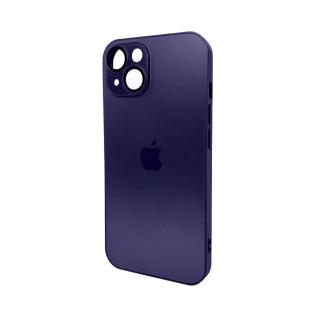 Чохол для смартфона AG Glass Matt Frame Color Logo for Apple iPhone 14 Deep Purple - Інтернет-магазин спільних покупок ToGether