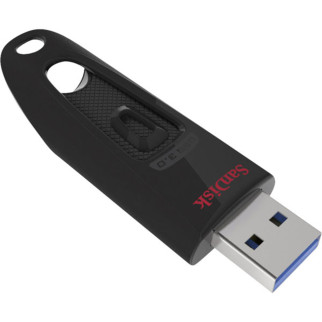 Flash SanDisk USB 3.0 Ultra 64Gb (130Mb/s) Black - Інтернет-магазин спільних покупок ToGether