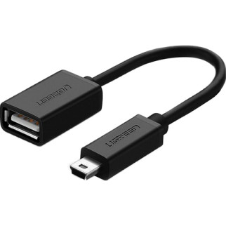 Перехідник UGREEN US249 Mini USB Male to USB Female OTG Cable(UGR-10383) - Інтернет-магазин спільних покупок ToGether