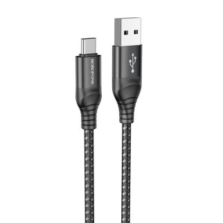 Кабель BOROFONE BX56 Delightful charging data cable for Type-C Black - Інтернет-магазин спільних покупок ToGether