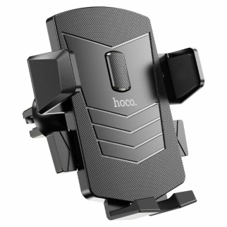 Тримач для мобільного HOCO CA86 Davy one-button air outlet car holder Black - Інтернет-магазин спільних покупок ToGether