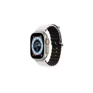 Ремінець для годинника Apple Watch Ocean two-tone 38/40/41mm 21.White-Black - Інтернет-магазин спільних покупок ToGether