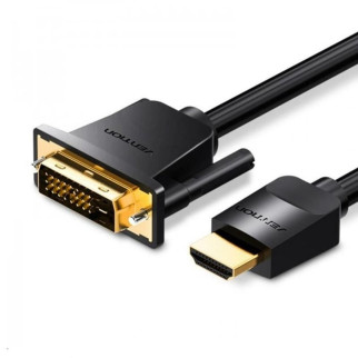 Кабель Vention HDMI to DVI Cable 1M Black (ABFBF) - Інтернет-магазин спільних покупок ToGether