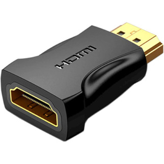 Адаптер Vention HDMI Male to Female Adapter Black (AIMB0) - Інтернет-магазин спільних покупок ToGether