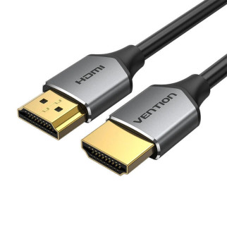 Кабель Vention Ultra Thin HDMI Male to Male HD v2.0 Cable 3M Gray Aluminum Alloy Type (ALEHI) - Інтернет-магазин спільних покупок ToGether
