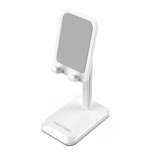 Тримач для телефону Height Adjustable Desktop Cell Phone Stand White Aluminum Alloy Type (KCQW0) - Інтернет-магазин спільних покупок ToGether