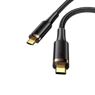 Кабель Usams US-SJ553 U72 100W USB4 Data Cable (Type-C To Type-C) 5K 60HZ 0.8m - Інтернет-магазин спільних покупок ToGether