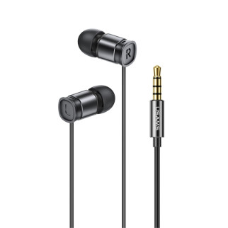 Навушники Usams EP-46 Mini 3.5mm In-Ear Earphone 1.2m Black - Інтернет-магазин спільних покупок ToGether