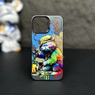 Чохол для смартфона So Cool Print for Apple iPhone 12/12 Pro 22,Drunk cat - Інтернет-магазин спільних покупок ToGether