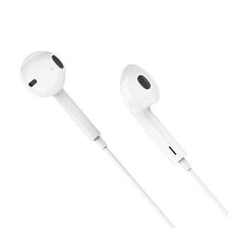 Навушники HOCO M101 Crystal joy wire-controlled earphones with microphone White - Інтернет-магазин спільних покупок ToGether