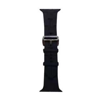 Ремінець для годинника Apple Watch Hermès 42/44/45/49mm 2.Black - Інтернет-магазин спільних покупок ToGether