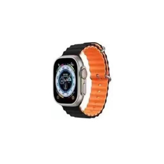 Ремінець для годинника Apple Watch Ocean two-tone 38/40/41mm 26.Black-Orange - Інтернет-магазин спільних покупок ToGether