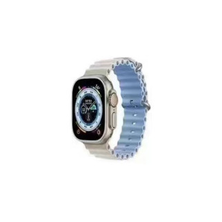 Ремінець для годинника Apple Watch Ocean two-tone 42/44/45/49mm 25.White-Blue - Інтернет-магазин спільних покупок ToGether
