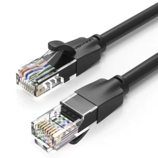 Кабель Vention Cat.6 UTP Patch Cable 3M Black - Інтернет-магазин спільних покупок ToGether