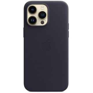 Чохол для смартфона Leather AAA Full Magsafe IC for iPhone 15 Pro Max Violet - Інтернет-магазин спільних покупок ToGether