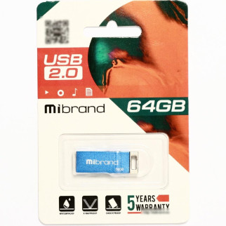 Flash Mibrand USB 2.0 Chameleon 64Gb Blue - Інтернет-магазин спільних покупок ToGether