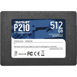 SSD Patriot P210 512GB 2.5&quot; 7mm SATAIII 3D QLC - Інтернет-магазин спільних покупок ToGether